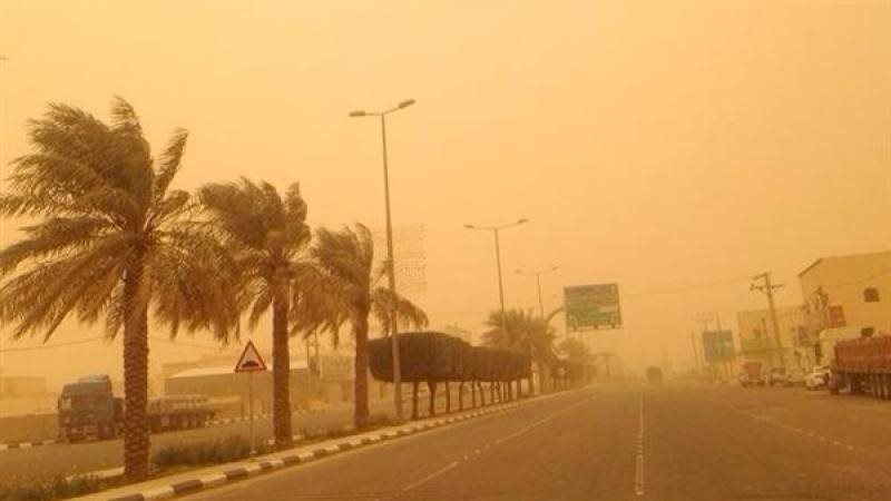  رياح مثيرة للأتربة،