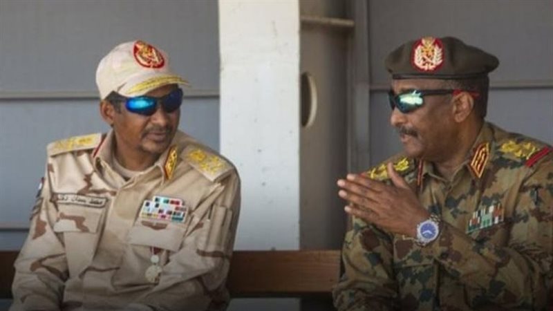 لقاء سابق بين حميدتي