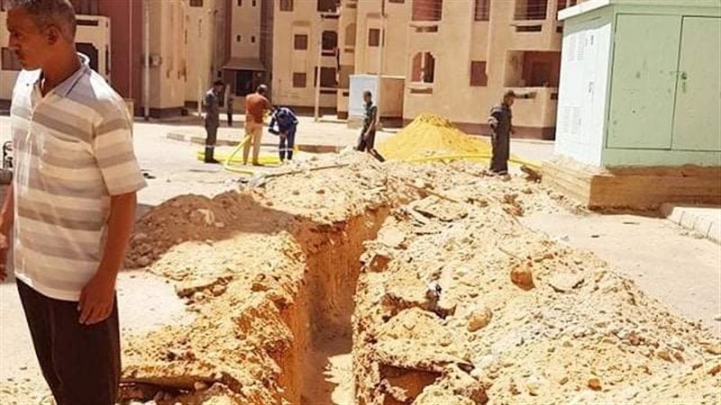 أعمال حفر الغاز الطبيعي