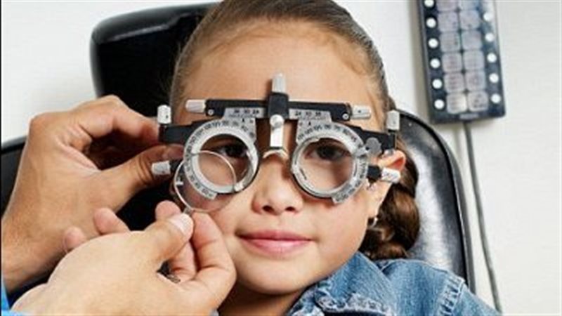  إبصار الأطفال -