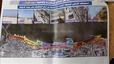 وزير النقل في جولة على مسار ميناء المكس.. ونائب يكشف مخطط الإزالة 