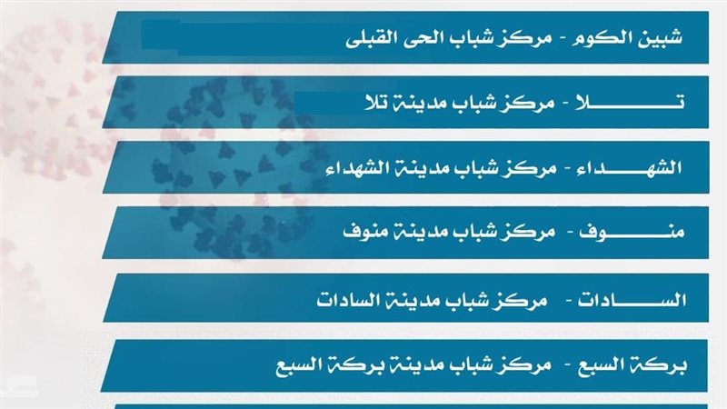 فتح 9 مراكزجديدة
