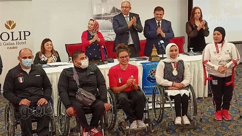 تكريم أبطال بارالمبياد