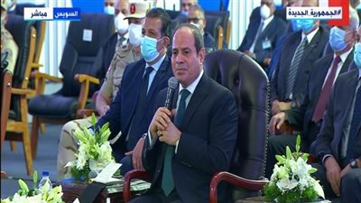 السيسي: الله لا يصلح عمل المفسدين.. وأي حد عايز يعمل حاجة ضد البلد مش هيكسب أبدا