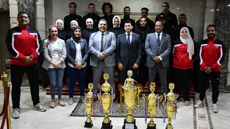 تكريم لاعبي المنتخب