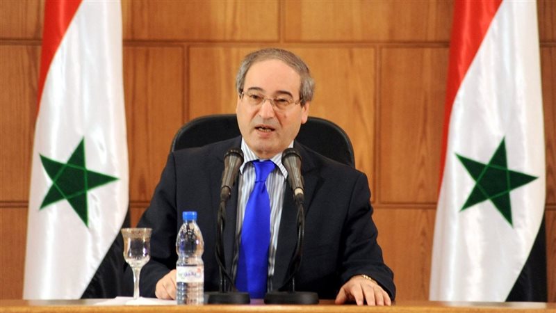 وزير الخارجية السوري،
