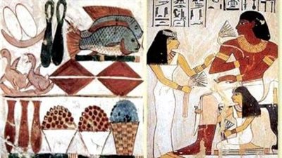 قائمة الأكلات الشهيرة للمصريين القدماء في شم النسيم وهذا سر رسمهم على البيض 