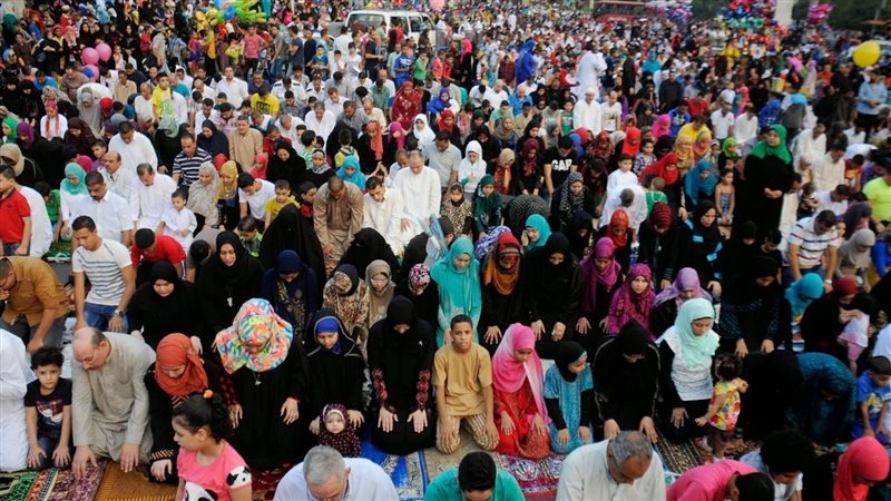 صلاة العيد ارشيفية،