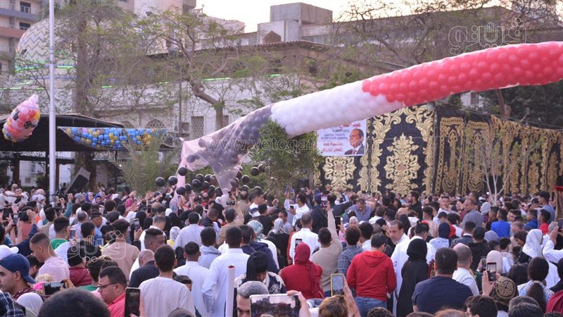 صلاة العيد من مسجد