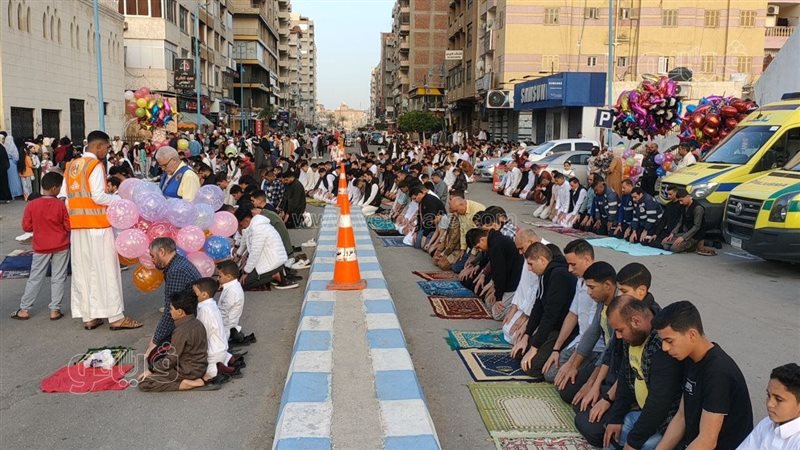 صلاة العيد بمطروح،