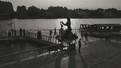 إقبال متوسط على ممشى أهل مصر في أول أيام العيد بالقاهرة (صور)