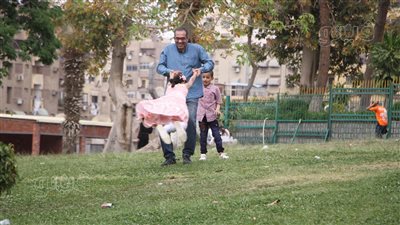 10 صور ترصد احتفالات المواطنين بأول أيام عيد الفطر في الحديقة الدولية 