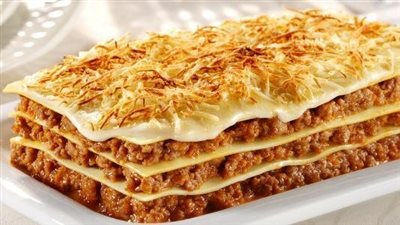 طريقة عمل اللازانيا باللحمة المفرومة لعزومة عيد الفطر 
