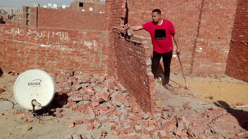 إزالة بناء مخالف