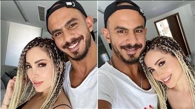 رسالة رومانسية من شريف شرقاوي لزوجته نسرين طافش 