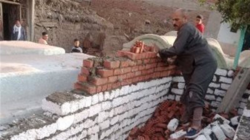 ازالة 8حالات مبانى