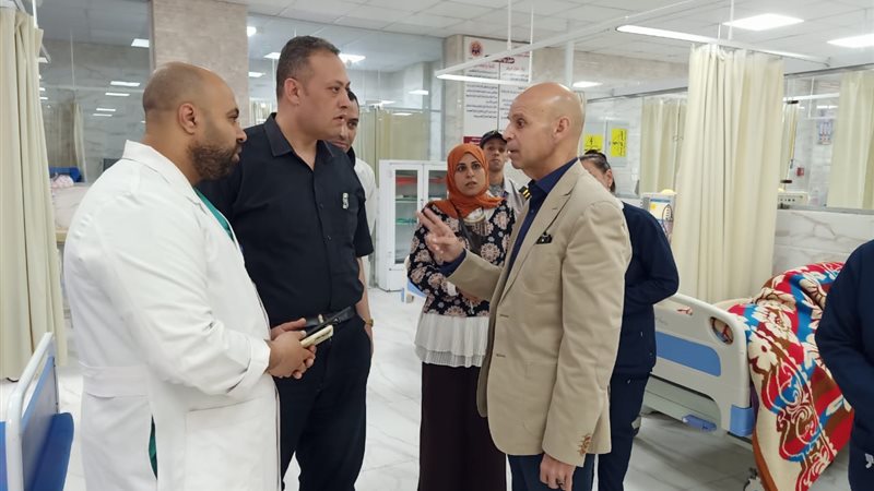 مسعود يتفقد مستشفيات
