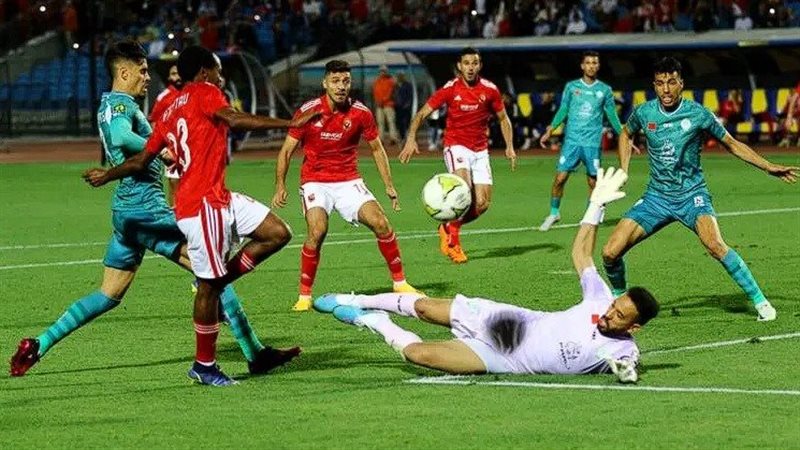 الأهلى والرجاء المغربى،
