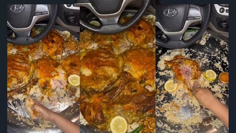  طفل يلتهم خروفا
