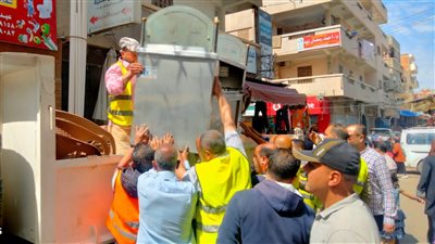 حملات نظافة مكثفة وتجميل الشوارع بمدينة أبو حمص بالبحيرة (صور)