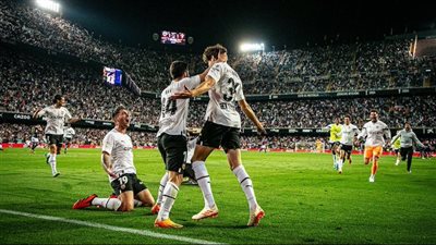الدوري الإسباني، فالنسيا يحقق فوزا غاليا أمام ريال مدريد بهدف نظيف 