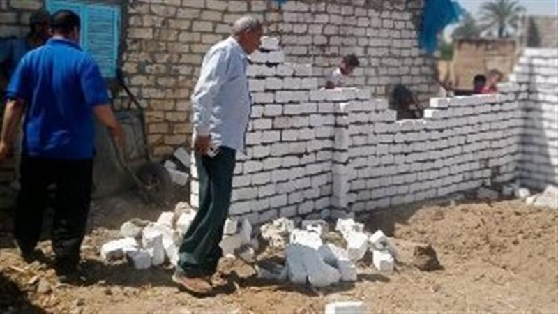 ازالة 11 تعدى على