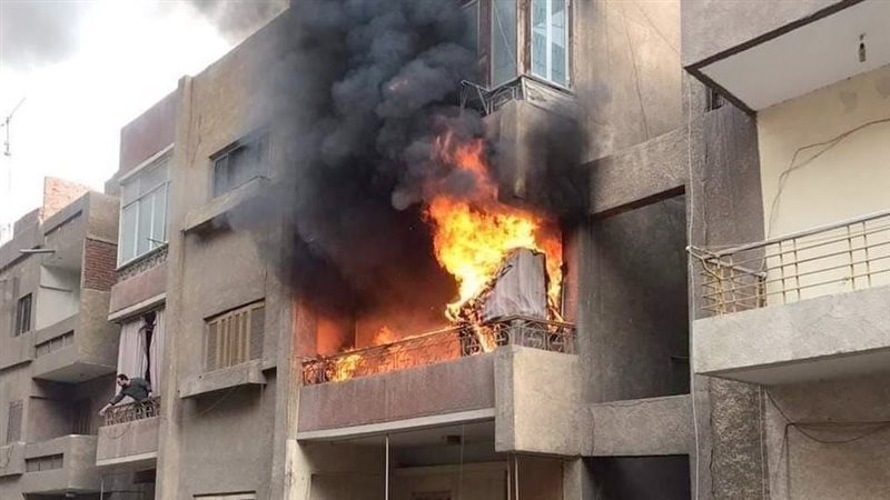حريق شقة سكنية، فيتو