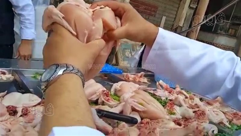 ضبط دواجن محقونة