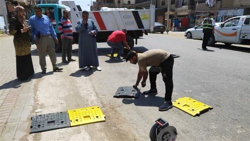 تركيب مطبات صناعية