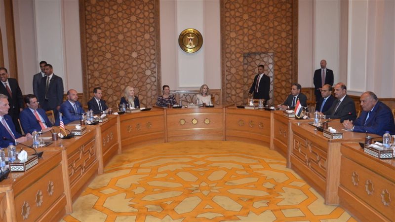 جلسة المباحثات بين