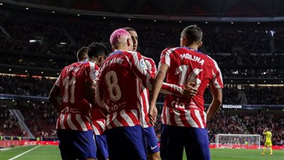 أتليتكو مدريد يتقدم 1-0 على سيلتا فيجو في الشوط الأول