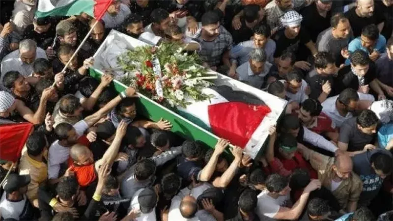 استشهاد شاب فلسطيني،
