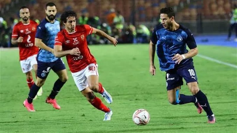 الأهلى وبيراميدز،