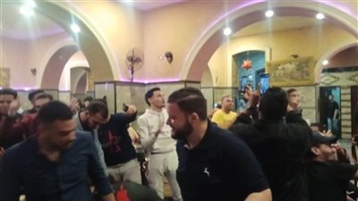 جماهير الأهلي بالإسكندرية تحتفل بالسوبر المصري