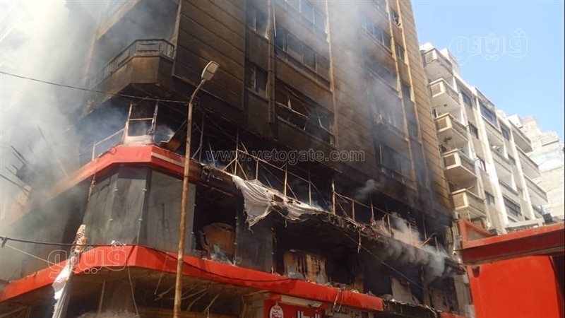 حريق هائل بالإسكندرية،