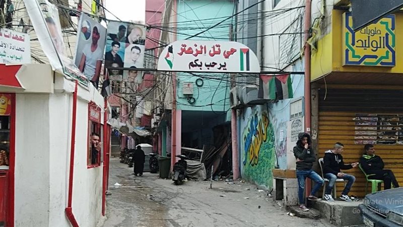اشتباكات في مخيم