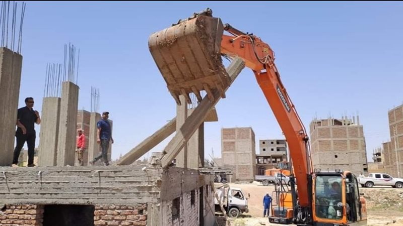 جانب من إزالة التعديات،فيتو