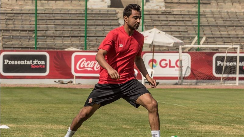 محمد فخرى لاعب الأهلى،