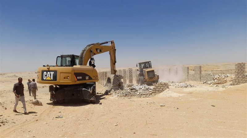 حملة لإزالة التعديات