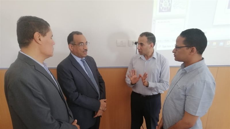 تفقد رئيس جامعة طيبة