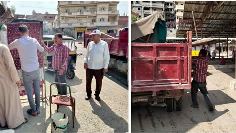 رفع حالات إشغال طريق
