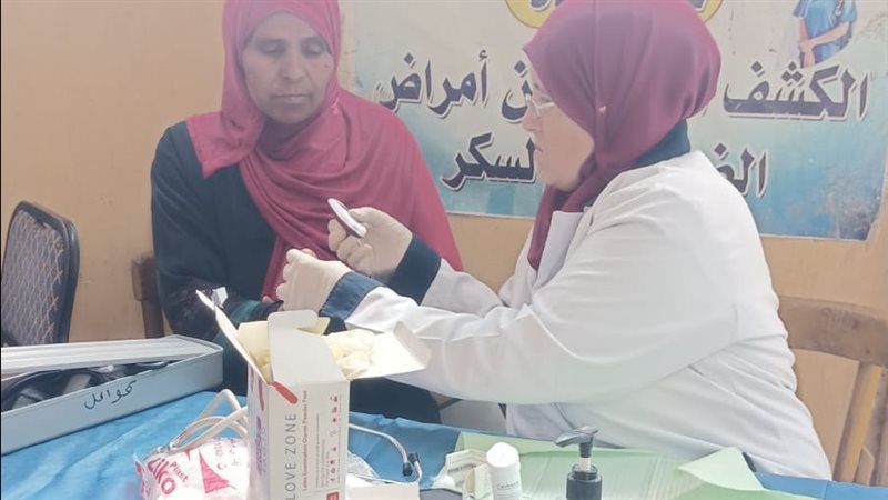 جانب من أعمال القافلة،
