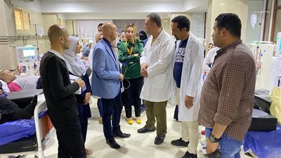 جولة مفاجئة لوكيل صحة الشرقية علي مستشفى القنايات المركزي 