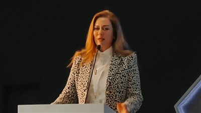 رشا راغب تشارك في فعاليات ملتقى الاستثمار السنوي بأبوظبي (صور)