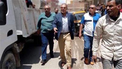 حملات بحي العامرية أول لإزالة الإشغالات والبناء المخالف والتوكتوك 