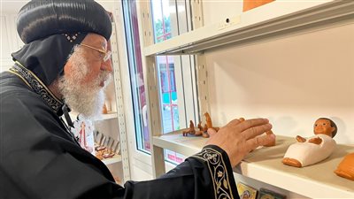 البابا تواضروس يزور ديري 