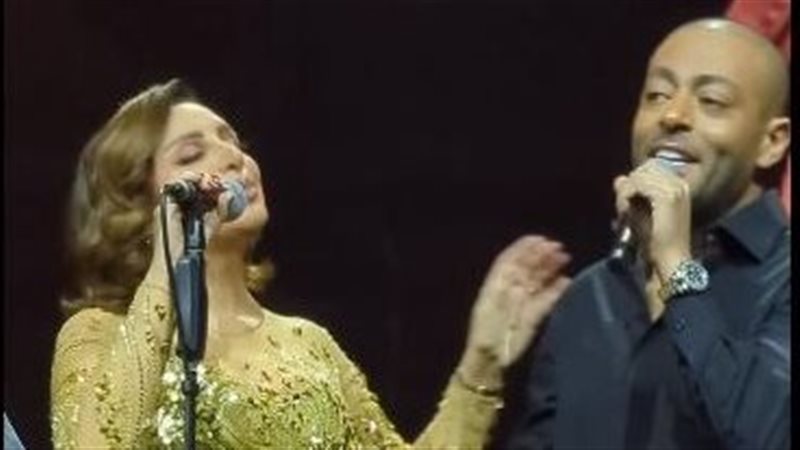 أنغام وتامر عاشور