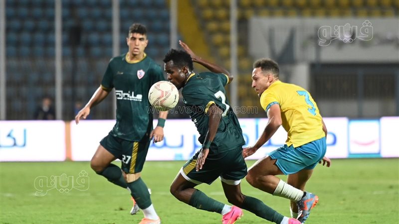 من مباراة الزمالك