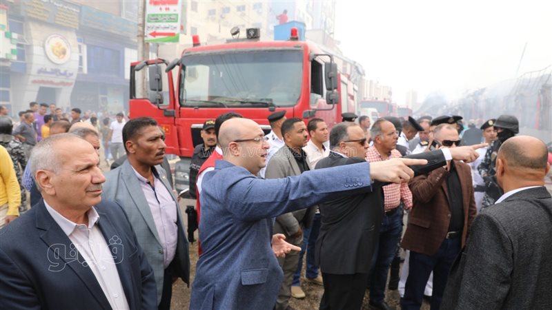  محافظ بني سويف يتفقد