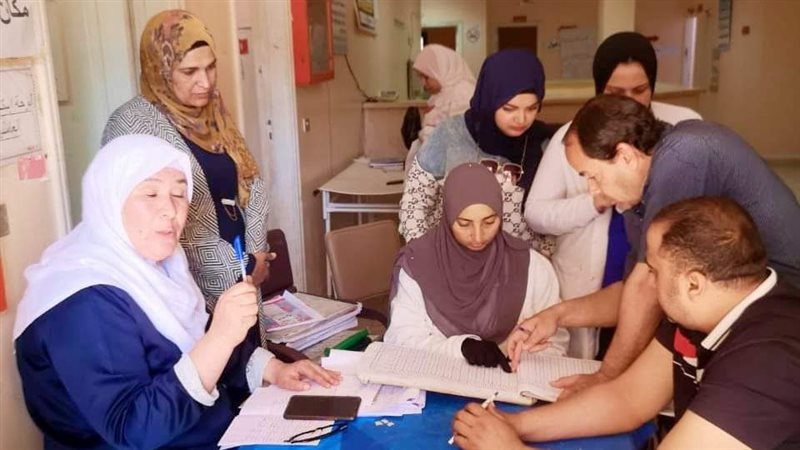 حملة بوحدة صحية في
